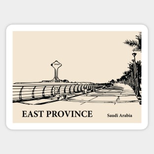 East Province - Saudi Arabia Sticker